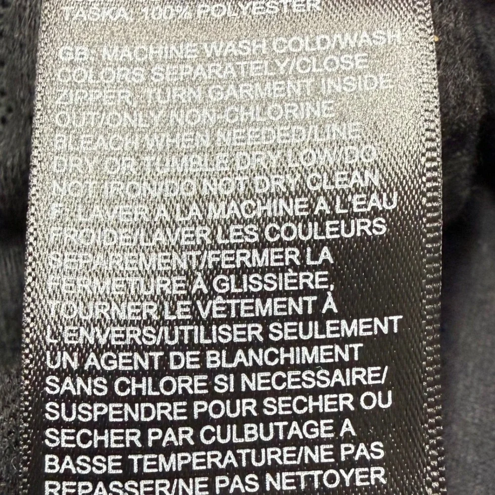 North Face Jacket Mens Small Kilowatt‎ Gray Black Full Zip Softshell Hooded